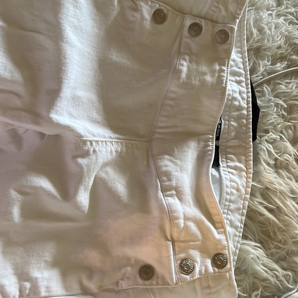 Express white stretch jeans, sailor style, size 5/6 - Picture 4 of 4